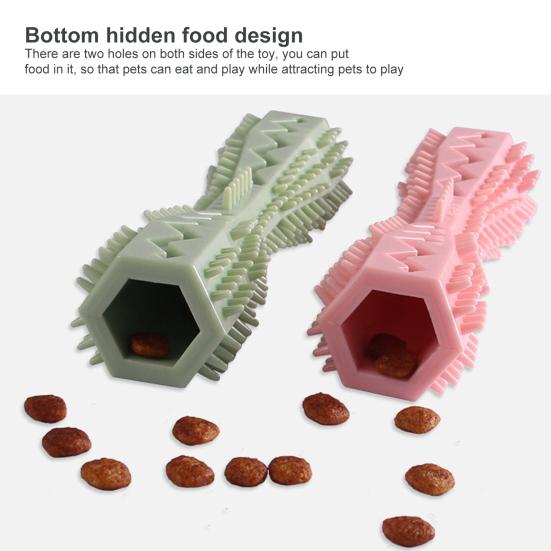 Yousheng Teeth Molar Toys Comfortable To Touch Bite Resistant Portable Pet Dogs Molar Stick Toy Dog Birthday Gift