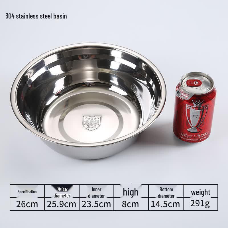Ruhan 304 Stainless Steel Rectangular Dinner Plate Set