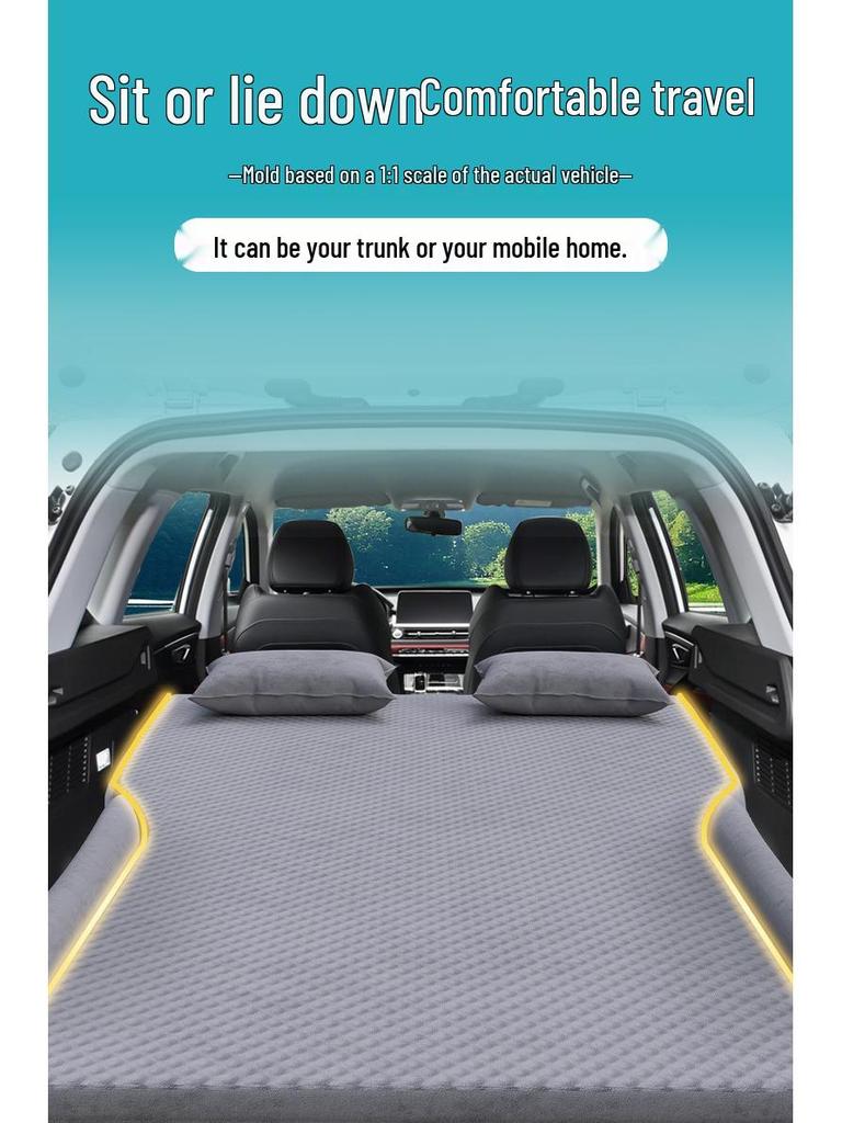 Chery Tiggo 7 Aufblasbare Auto-Matratze - Schlafmatte für Rücksitz/Kofferraum für 25 Autos.