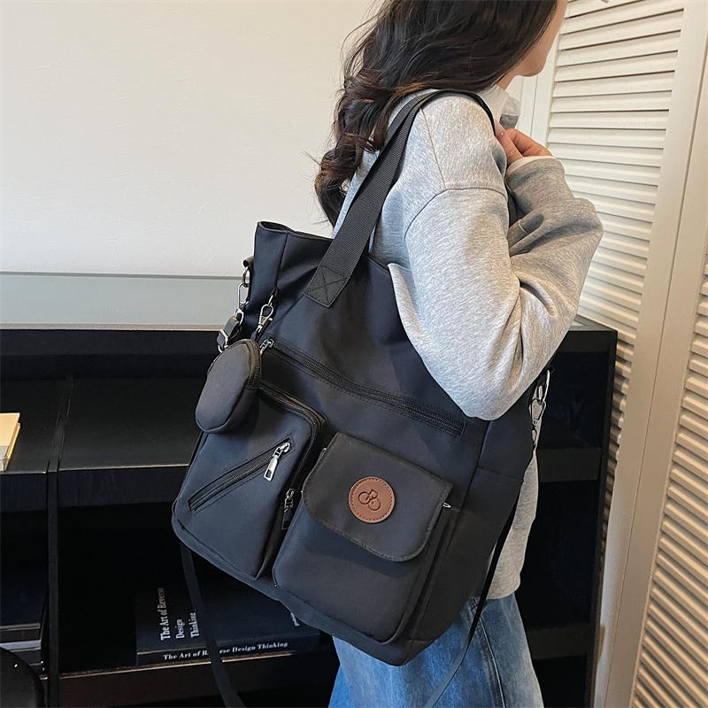 Crossbody Handbag Women's Multi-Pocket Tote Bag Lightweight Capacity Commuter Shoulder Bag