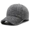 Unisex Large Head Baseball Cap with Deepened Brim