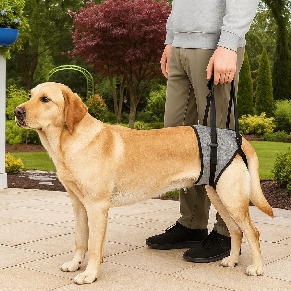 Adjustable Dog Lift Harness Detachable Dog Back Leg Sling Pet Belt Pet Rear Leg Support Veterinary
