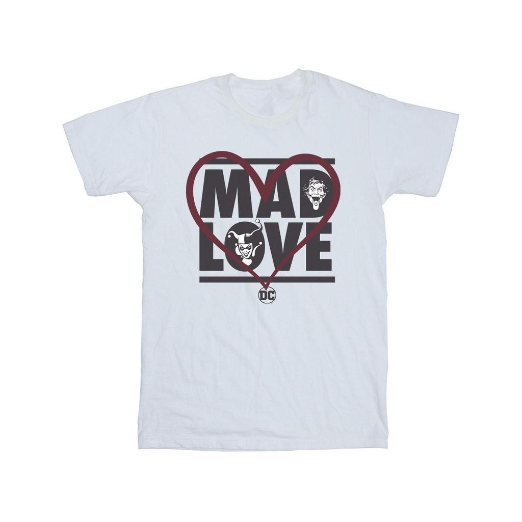 Batman Jungen Mad Love The Joker & Harley Quinn Baumwoll-T-Shirt