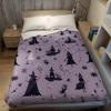 Halloween Mix Element Printed Blanket Suitable for Sofas Beds Offices Travel Camping Chairs Warm Plush Blanket