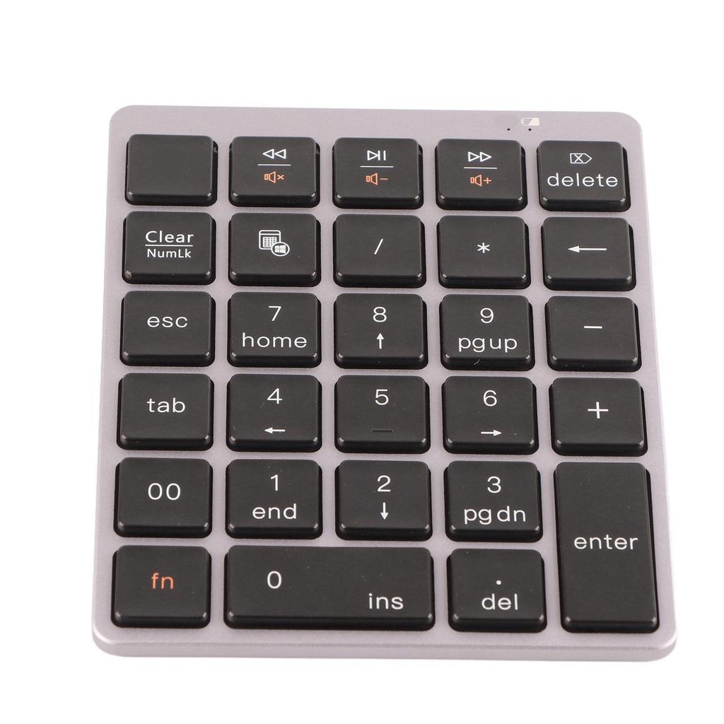 Bluetooth 3.0 Wireless Mechanical Numeric Keypad Notebook Desktop Computer Accessory