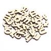 50pcs 15/20/25mm Mixed Letter Wood Crafts Blanks Wood Slices For Wedding Decoration Handmade Woodwork Diy Craft Supplies legno