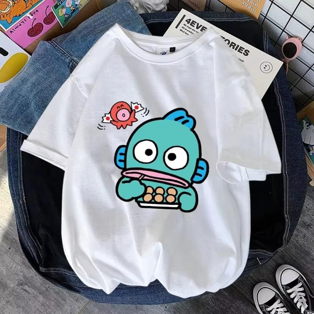 

Cartoon Anime Fashion Couples Tops New Short-Sleeve T-Shirt for Men and Women Summer Cotton Men s Shirt 100