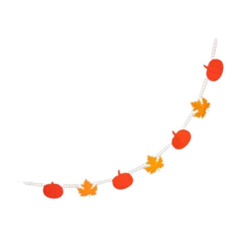 

652F Bead Thanksgiving Halloween Pumpkin Charm Garlands Banners Home Decorations China Mainland
