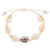 Fashion Bohemia White Shells Bracelet For Girls Women Rope Chain Beach Holiday Jewelry Conch Seashell Bracelets Girlfriend Gifts