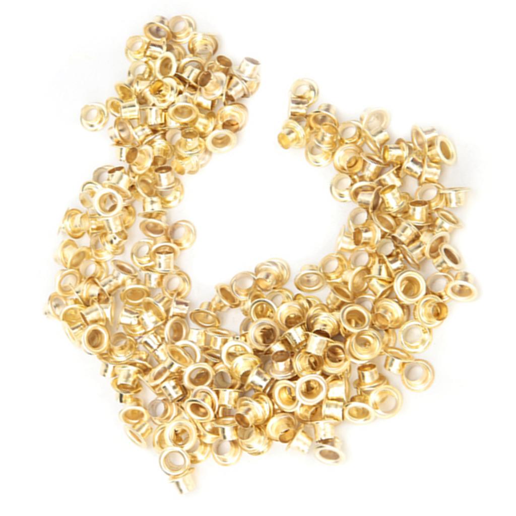 1 Set Metal Eyelet for Binding Metal Retainer Hole Slot Puncher Paper Card Single Hole Punch