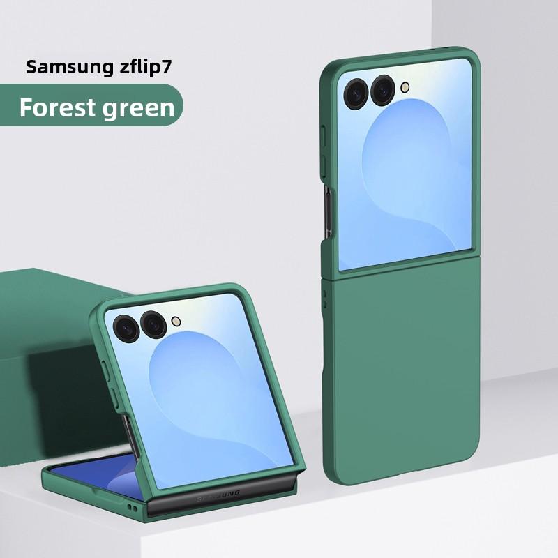 Phone Case for Samsung Z Flip 7 FE 6 5 4 3 Flip7 Flip6 Flip5 Flip4 5G Protective Cover Slim Thin Candy Cute Skin Feel