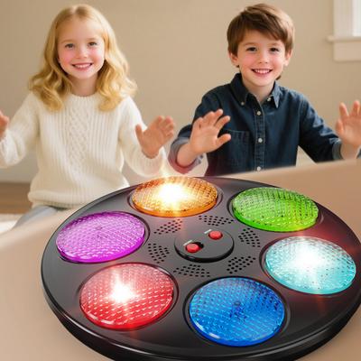 Electronic Memory Game Machine with Sound Light Focus Reaction Training Repeat Color Multiplayer Interactive Memory Challenge Toy