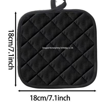 Heat-Resistant Anti-Slip Baking Gloves and Pad Set
