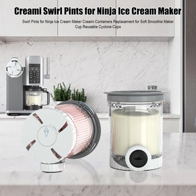 Swirl Pints für Ninja Eismaschine Creami Behälter Ersatz für Soft Smoothie Maker Becher Wiederverwendbare Zyklonbecher
