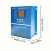 100A MPPT Solar Charge Controller Multi-Voltage with LCD Display Dual USB Outputs for Lead-Acid Lithium Batteries 2026 NEW