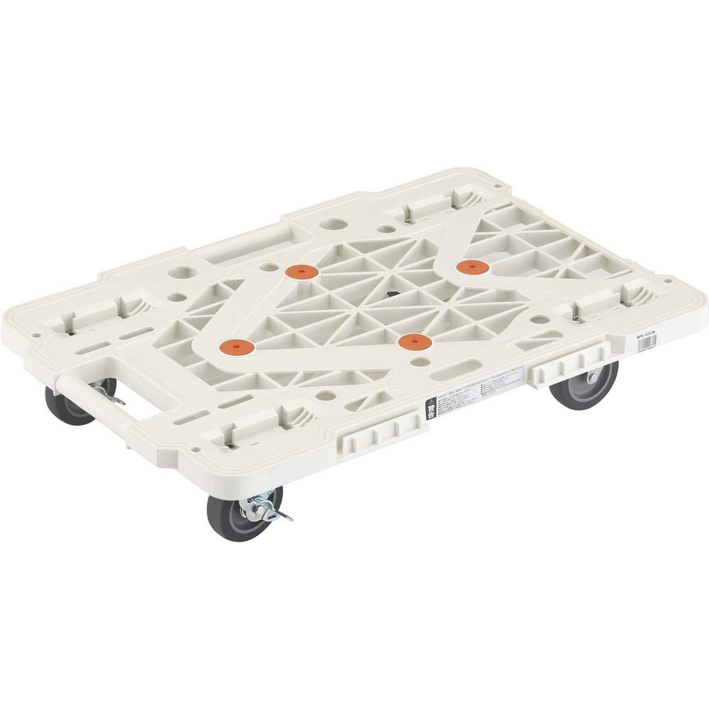 

TRUSCO Легкая платформенная тележка-маршрутный фургон сетчатый 615 x 100 кг грузоподъемность соединяемая и с поворотной стороной белая MPK-600S-W Грузовик, Тип, 415 мм, Грузоподъемность, Штабелируемый, белый