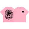 Game Hollow Knight Print T-shirt Men Women Fashion Vintage Short Sleeve T-shirts Summer Casual Cotton T Shirts Streetwear