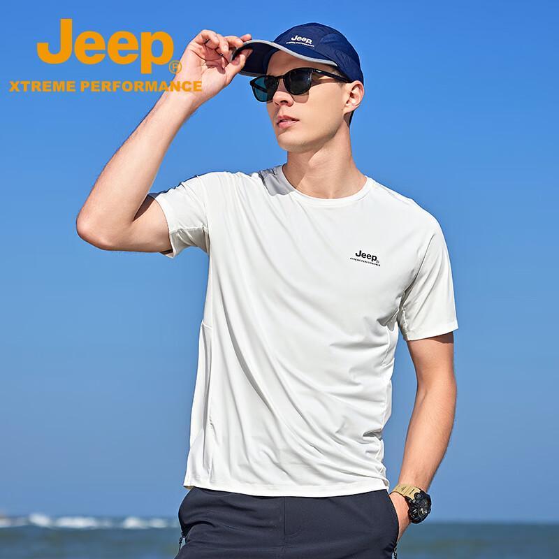 JEEP Men s Summer Outdoor Breathable Short-Sleeve T-Shirt L