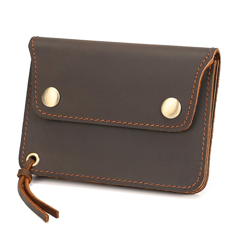 Hot Designer Genuine Leather Short Wallet Real Cowskin Short Purse Coins Cards Clip Purse For Men Woman Card Holder Male Female