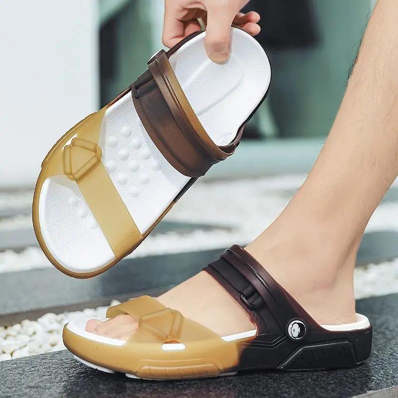 

Модные мужские сандалии из ЭВА, пляжная обувь, уличные шлепанцы для мужчин, взрослые, Y2k, низкая цена, дешевая ликвидация, стиль 2025, шлепанцы, оригинальный повседневный 45