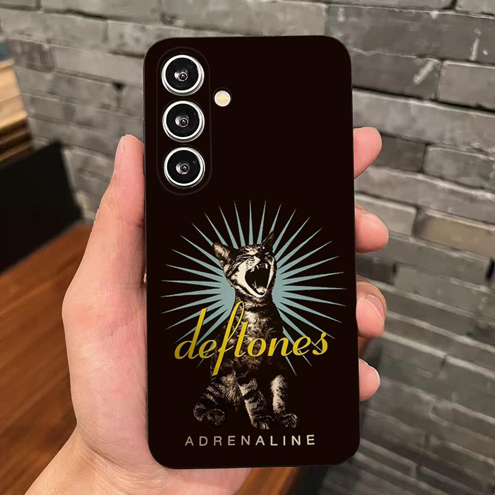 

Band Private Music D-Deftones Phone Case For Samsung S25 Edge S24 S23 S22 S21 S20 Ultra Plus Fe Galaxy A54 A53 A34 A25 A16 Silic Samsung S20 Plus