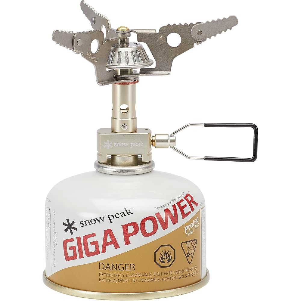 Snow Peak Gigapower Micromax Ultralight Portable Camping Stove GST-120R