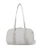 Covernat Woman Frill Square Shoulder Bag Light Gray