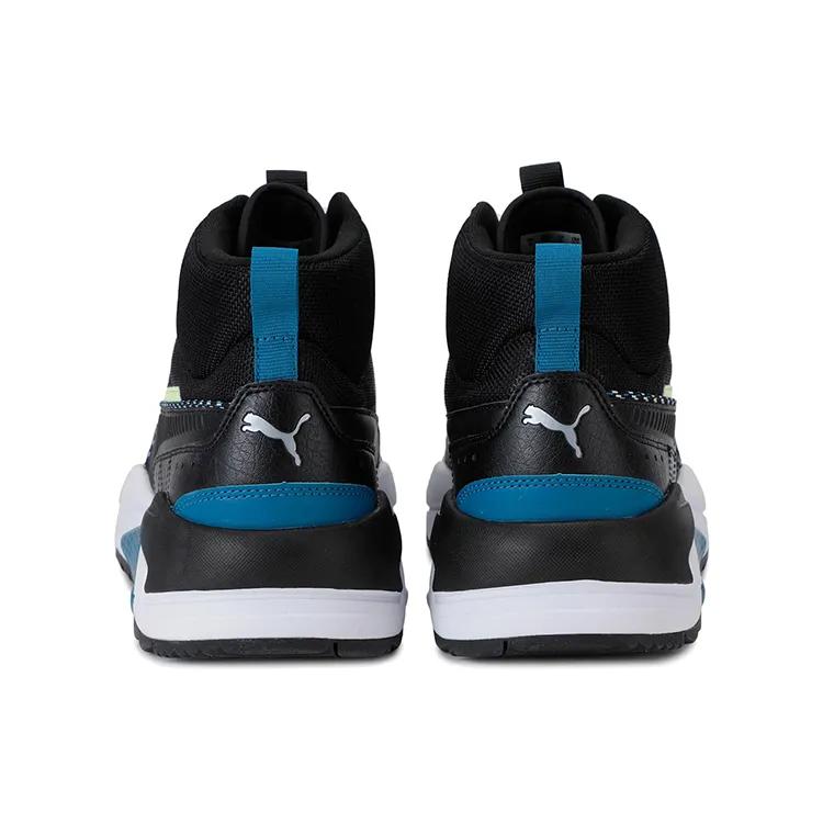 Puma X-Ray 2 Square Mid WTR 'Black Digital Blue' (Unisex) Black / Digi Blue / Fizzy Yellow Casual Shoes 373020 01