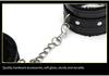 Adult Plush Handcuff & Foot Cuff Restraint Set with Cross Buckle