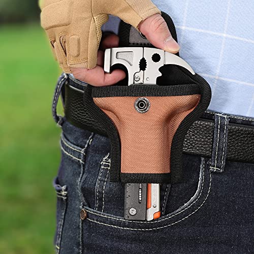 ROXON 16-in-1 Multi-Function Hammer, Outdoor Multi-Function Hammer & Pliers, Camping & Tent Pitching Supplies, Outdoor Survival Tool (Fire Starter, Re