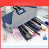 Student Pencil Case Large Capacity Korean Style Stationery Organizer For School