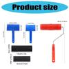 Multi Surfaces Pattern Paint Roller Professional Grade Coating Application Tool