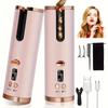 Automatischer Lockenstab Haar-Lockenstab für Haarstyling Kabellos Auto Schnellaufheizend Wiederaufladbar Kabelloser Haar-Lockenwickler