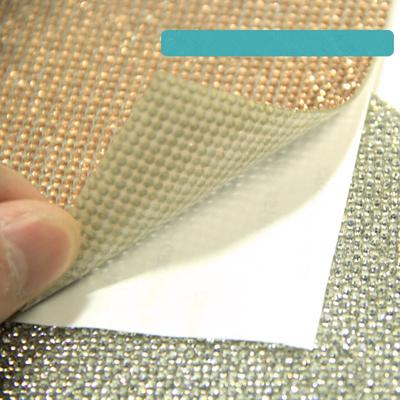 Bling Bling Automotive Interior Stickers Glass Crystals DIY Decoration Sticker for Car Mobile Phone Laptop Buttons Home