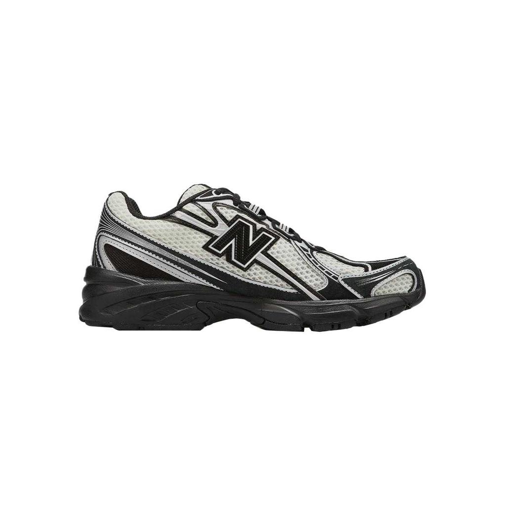 New Balance Nb 740 Runde Spitze Schnürung Dicke Sohle Leder Polyester Synthetikleder Niedrig geschnitten Laufschuhe Unisex Sneaker U7407XT