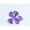 7X10MM Natural Amethst Ring Size Pear Cabochon Loose Gemstone 6Pcs Lot 13Cts A-459