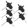 5pcs Tattoo Wrench Professional Portable Tattoo Hex Key Tattoo Machine Adjusting Tool Accessory
