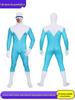 Frozone Full-Body Cosplay Suit - High Elasticity for Halloween Role-Playing
