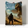 Game Monster Hunter Wilds Blanket Design Lightweight  For Dorms, Naps, Living Room, Office,Sofa,All-Season