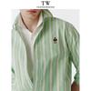Teenie Weenie Men's Bear Embroidered Striped Long-Sleeve Shirt