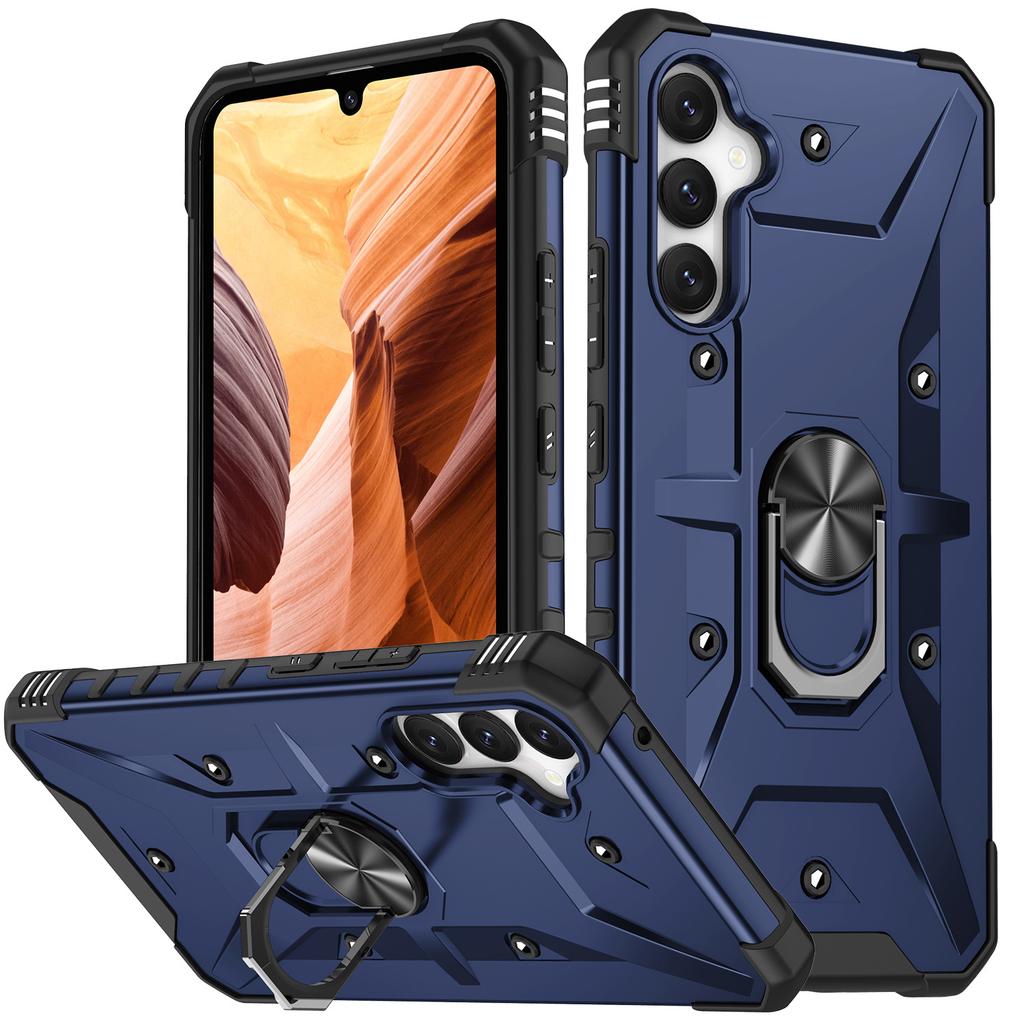Applicable to Samsung A56 Q Jie mobile phone case A36 bracket A26 anti-drop A16/A55 protective case A35/A15