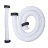 Pool Pump Replacement Hose Pool Pump Replacement Hose for 1.5in Diameter Replacement Pool Hose for Above Ground Pools White