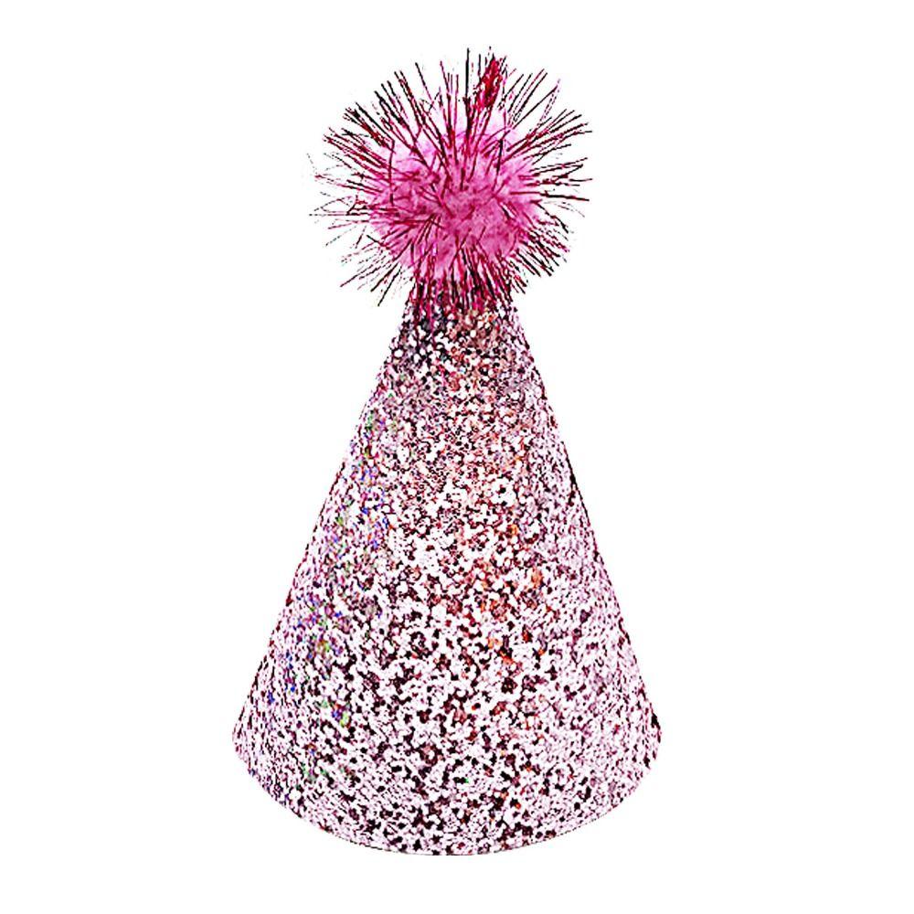 Decorative Dog Sparkling Hat Foldable Cat Headgear Pets Accessories Pet Birthday Hat  For Dogs Cats