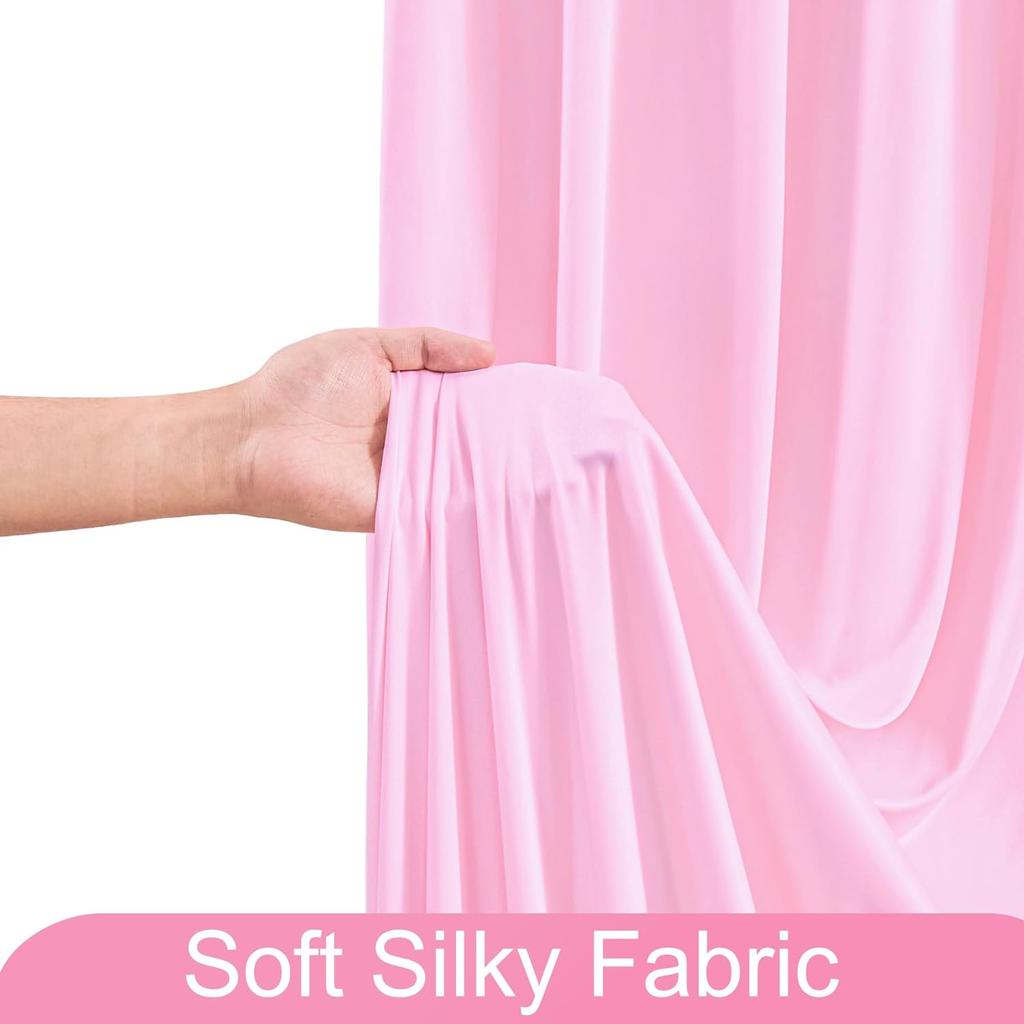 66.9" Wide Spandex Fabric, Elastic Fitted Stretch Fabric, Soft & Breathable Two Sided Stretch Lightweight for DIY Fabric Clothes