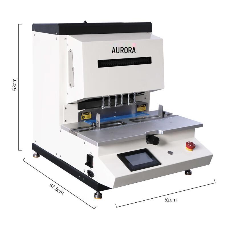 Aurora ADK-3500B Automatic 3-Hole Adjustable Punch CN plug (adapter included)