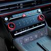 Aluminum Air Conditioner Switch Button Knob Cover For Hyundai Santa Fe 2024-2025
