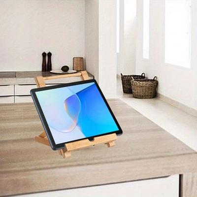 1 soporte de madera para teléfono, regalo, organizador portátil de escritorio para dormitorio, hogar, cocina, mesa, bolígrafos.
