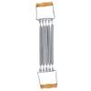 Expander thoracique, Poignée en bois, Ressort détachable, Équipement d'exercice musculaire et de fitness pour la maison, Hommes, Expander thoracique 7-en-1 Développeur