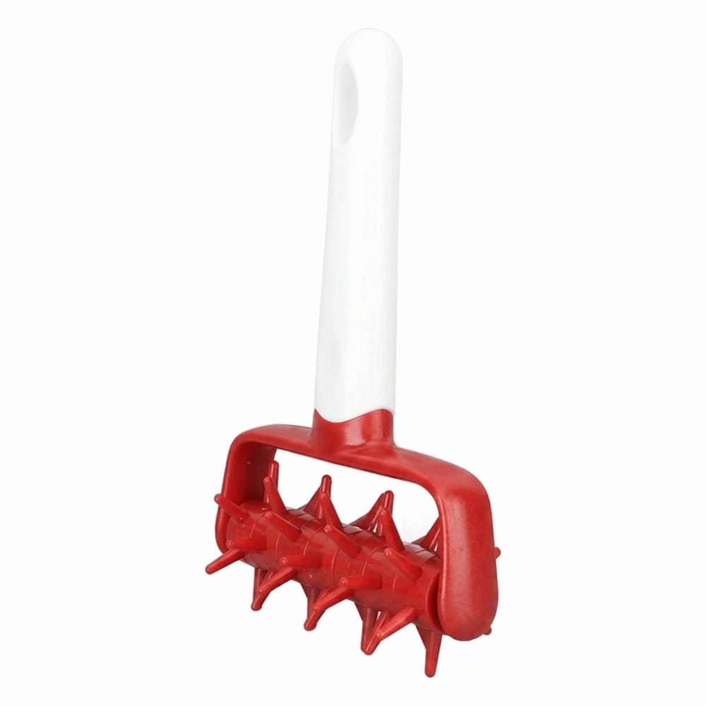 PP Dough Docker Roller Handheld Pizza Roller Spikes Dough Pricker Roller  Home Kitchen Bakery
