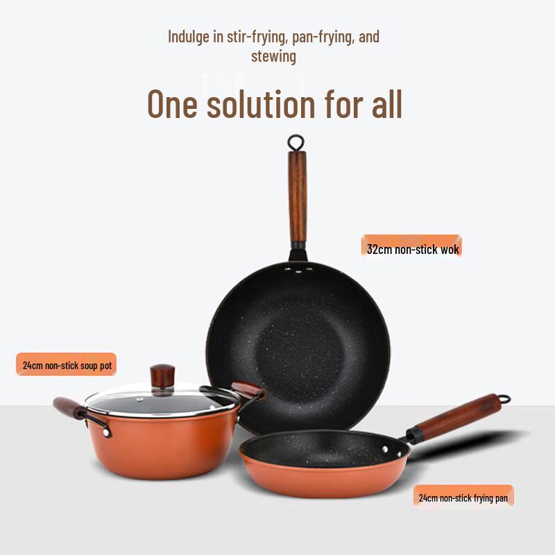 Royalstar RG-W878 Stellar 3-Piece Cookware Set